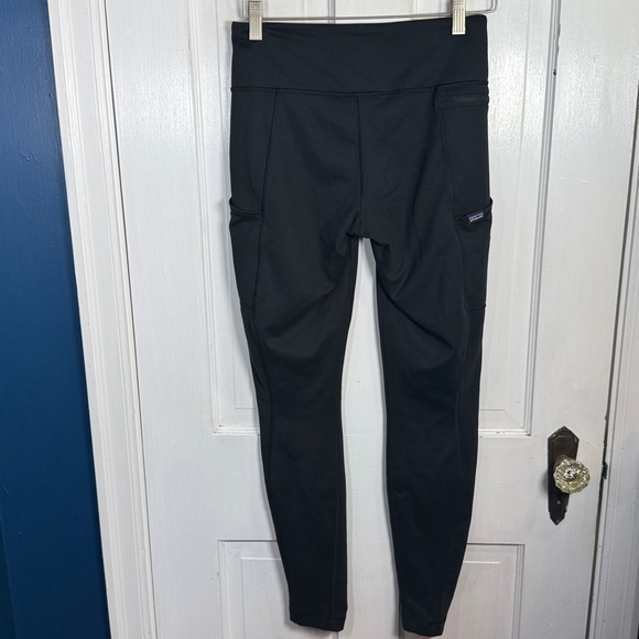 Patagonia Women's Pack Out Tights in Black W2070 Sz S - Picture 6 of 10